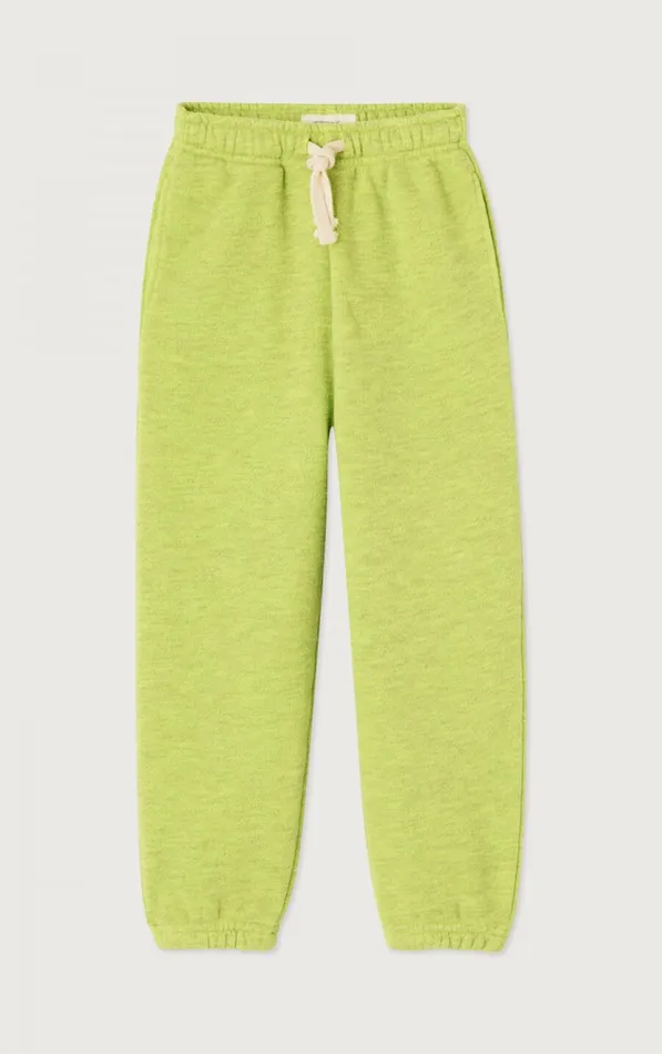 Joggers Doven Overdyed Fluorescent Yellow Kids American Vintage Joggers
