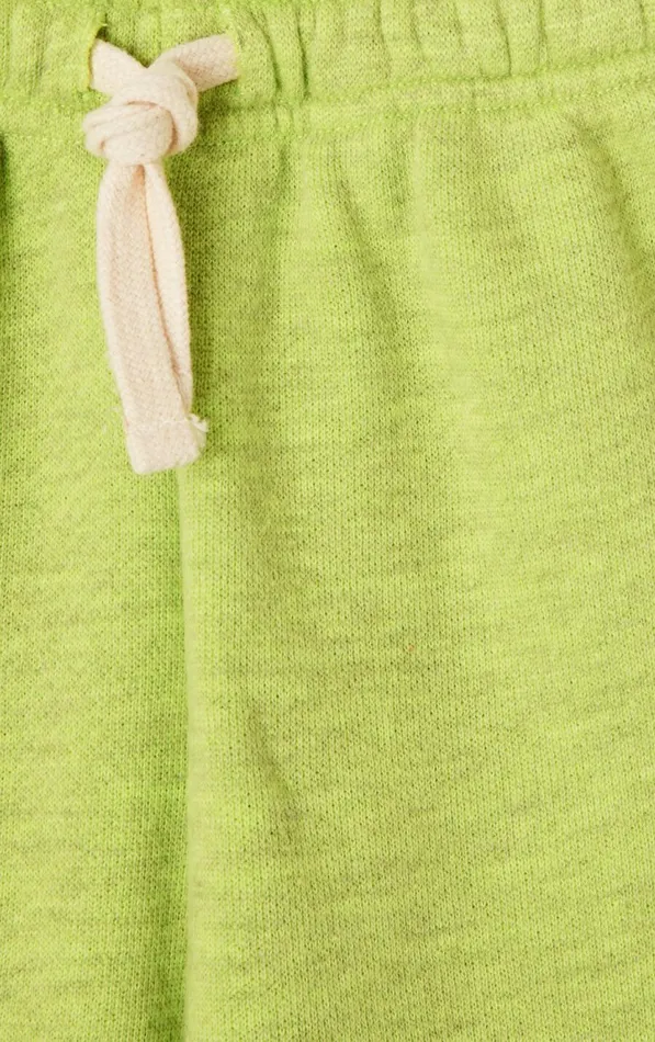 Joggers Doven Overdyed Fluorescent Yellow Kids American Vintage Joggers