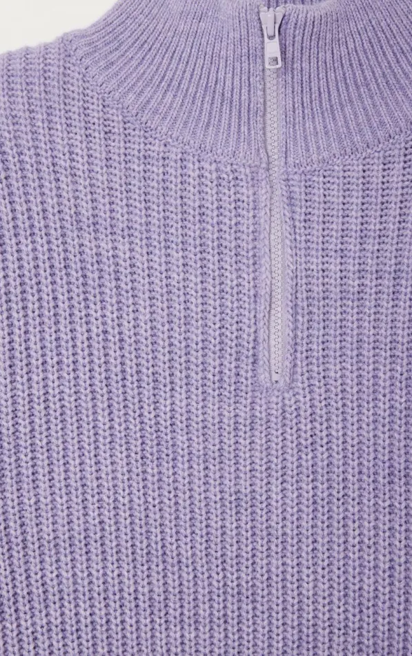 Jumper Crashway Melange Glycine Men American Vintage Jumpers and Cardigans Jumper Crashway Melange Glycine Men American Vintage Jumpers and Cardigans