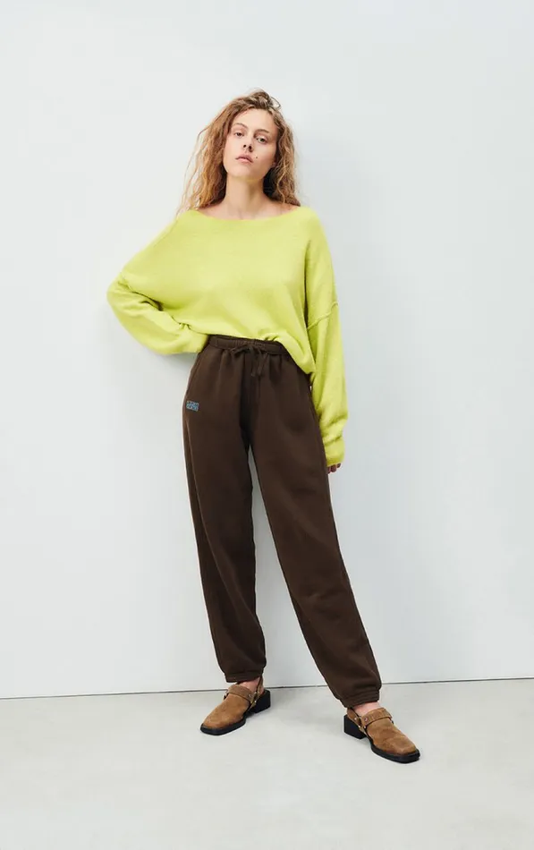 Jumper Damsville Pistachio Multimelange Women American Vintage Jumpers and Cardigans Jumper Damsville Pistachio Multimelange Women American Vintage Jumpers and Cardigans