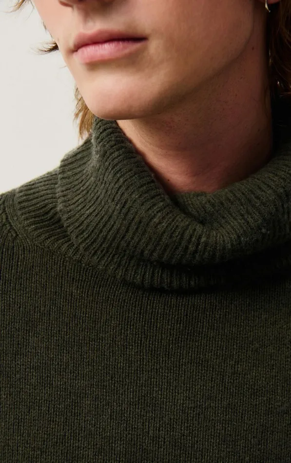Jumper Falyday Seaweed Black Melange Men American Vintage Jumpers and Cardigans Jumper Falyday Seaweed Black Melange Men American Vintage Jumpers and Cardigans