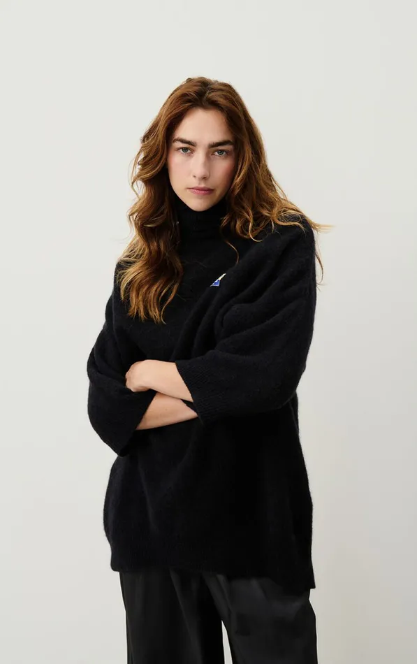 Jumper Vitow Black Women American Vintage Jumpers and Cardigans