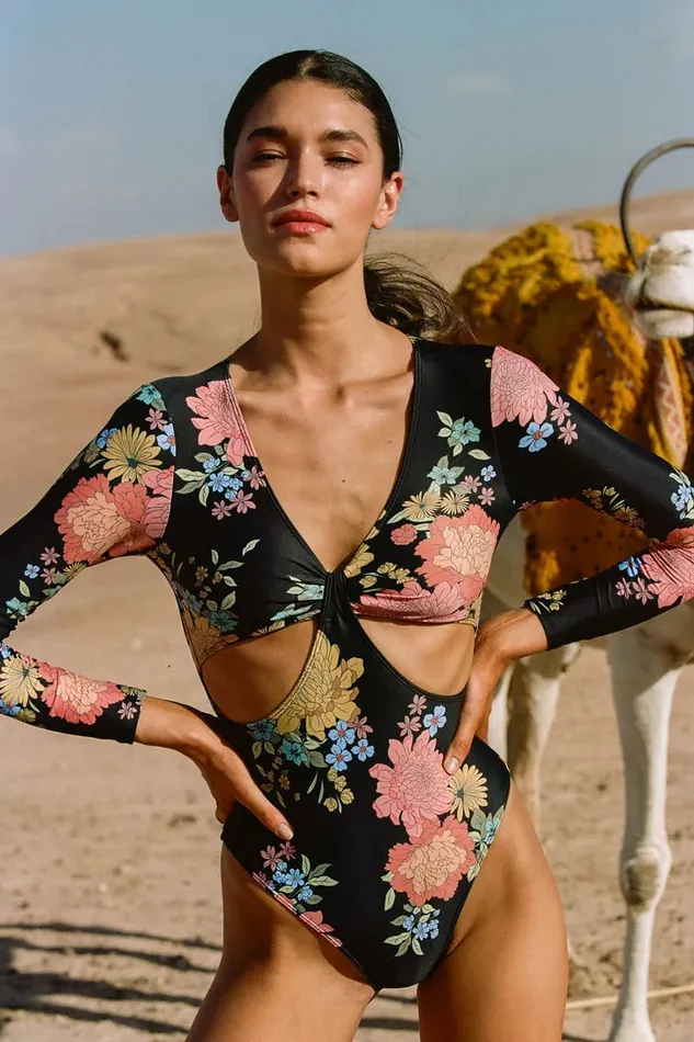 KALI FLORAL KEY WEST SURF SUIT Black Women O039NEILL Swim