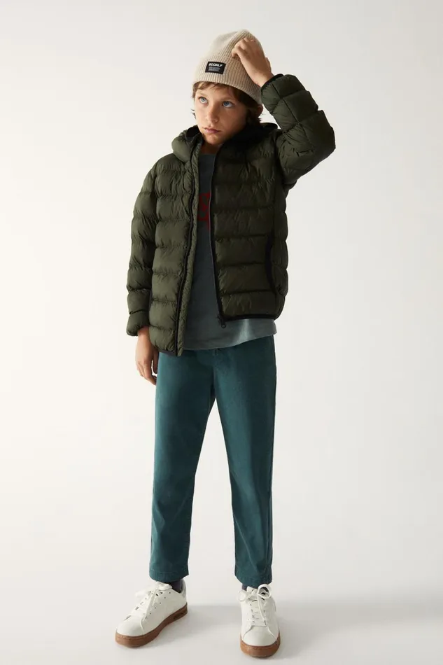 Kids Green Asp Jacket Ecoalf Coats And Jackets