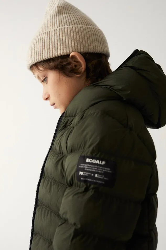 Kids Green Asp Jacket Ecoalf Coats And Jackets