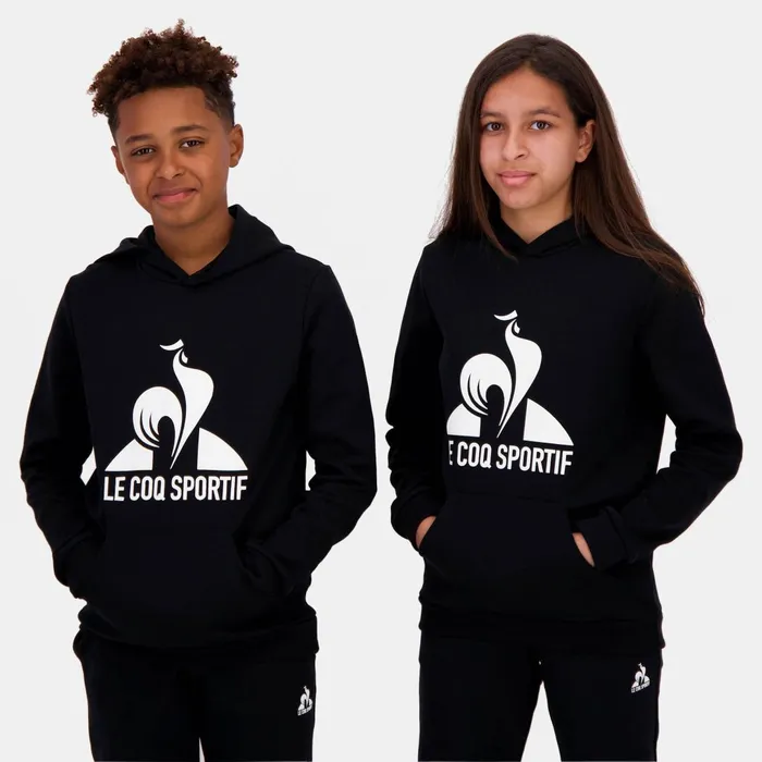 Kids Le Coq Sportif Sweatshirts And Hoodies Essentiels Sweat Capuche Enfant Black Kids Le Coq Sportif Sweatshirts And Hoodies Essentiels Sweat Capuche Enfant Black