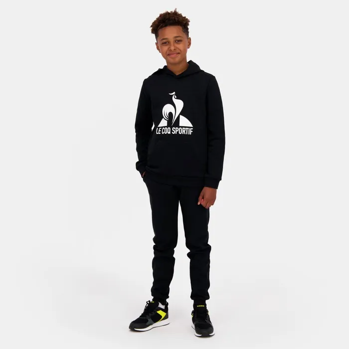 Kids Le Coq Sportif Sweatshirts And Hoodies Essentiels Sweat Capuche Enfant Black Kids Le Coq Sportif Sweatshirts And Hoodies Essentiels Sweat Capuche Enfant Black