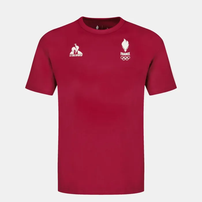 Kids Le Coq Sportif Tshirts France039s Olympic Team TShirt Kids Rio Red