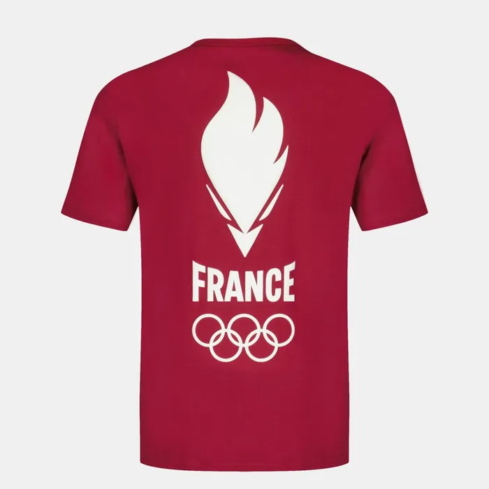 Kids Le Coq Sportif Tshirts France039s Olympic Team TShirt Kids Rio Red