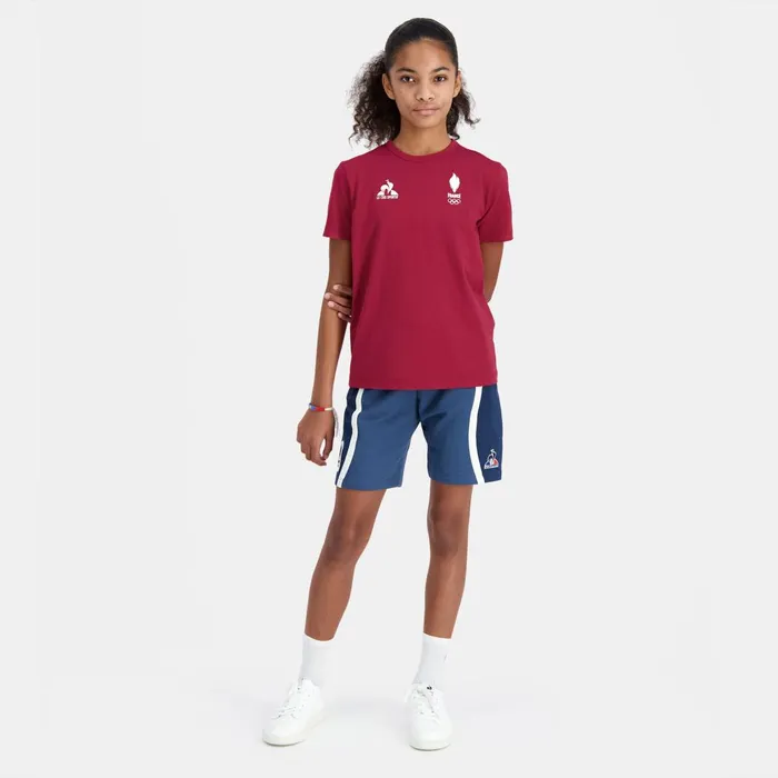 Kids Le Coq Sportif Tshirts France039s Olympic Team TShirt Kids Rio Red