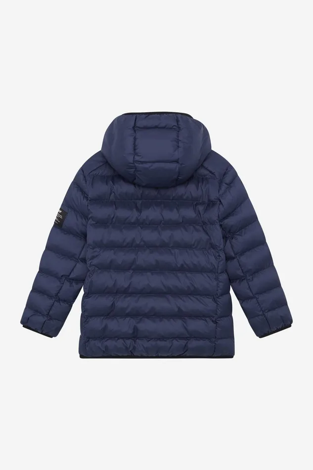 Kids Navy Blue Asp Jacket Ecoalf Coats And Jackets