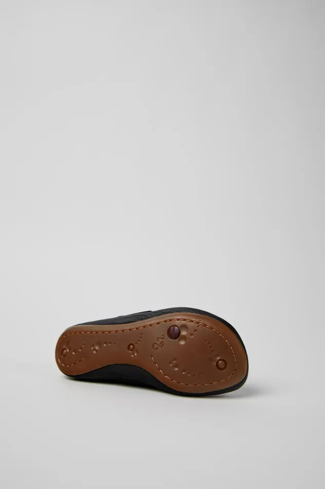 Kids Right Black Leather Ballerina For Kids Camper Ballerinas Kids Right Black Leather Ballerina For Kids Camper Ballerinas
