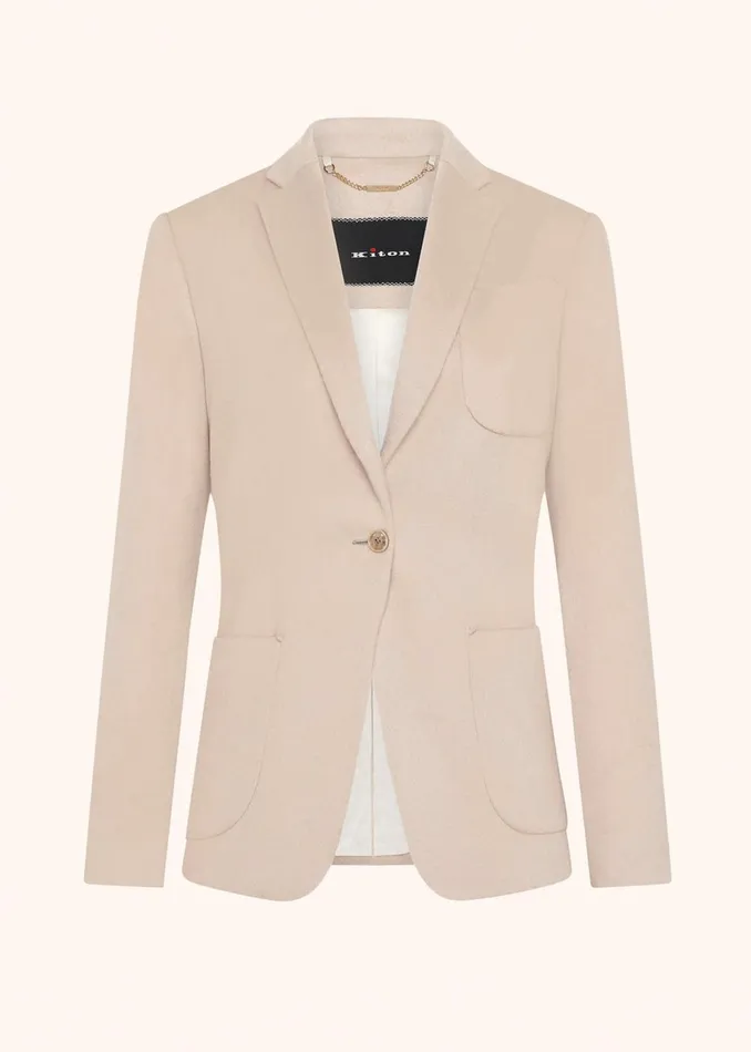 Kiton Jackets CASHMERE CLOTH BLAZER 8211 Women