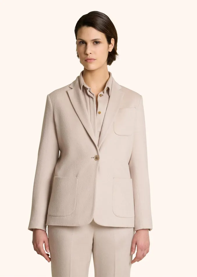Kiton Jackets CASHMERE CLOTH BLAZER 8211 Women Kiton Jackets CASHMERE CLOTH BLAZER 8211 Women