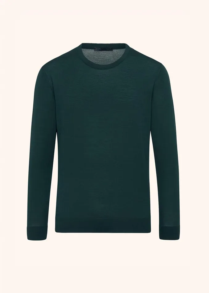 Kiton Knitwear JERSEY ROUNDNECK Wool 8211 Men