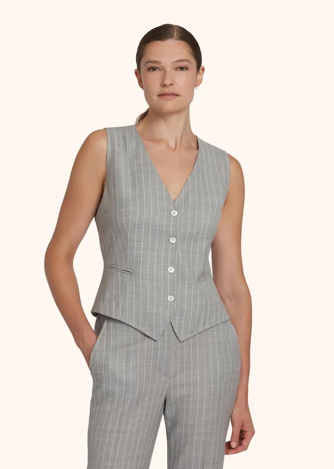 Kiton Vest VEST WOOL 8211 Women Kiton Vest VEST WOOL 8211 Women