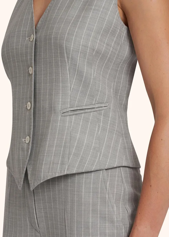 Kiton Vest VEST WOOL 8211 Women Kiton Vest VEST WOOL 8211 Women