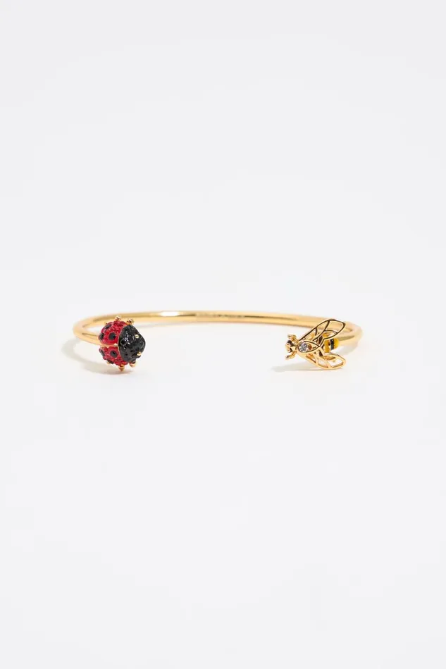 Ladybug And Bee Bracelet Red Women Bimba Y Lola Jewelry Ladybug And Bee Bracelet Red Women Bimba Y Lola Jewelry
