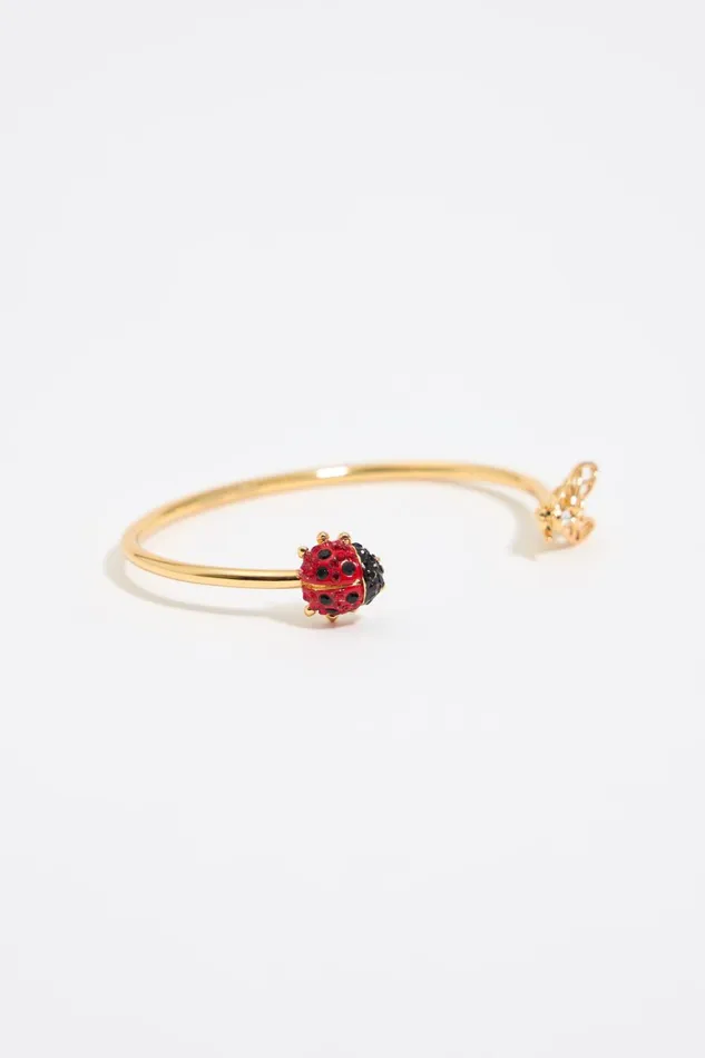 Ladybug And Bee Bracelet Red Women Bimba Y Lola Jewelry Ladybug And Bee Bracelet Red Women Bimba Y Lola Jewelry