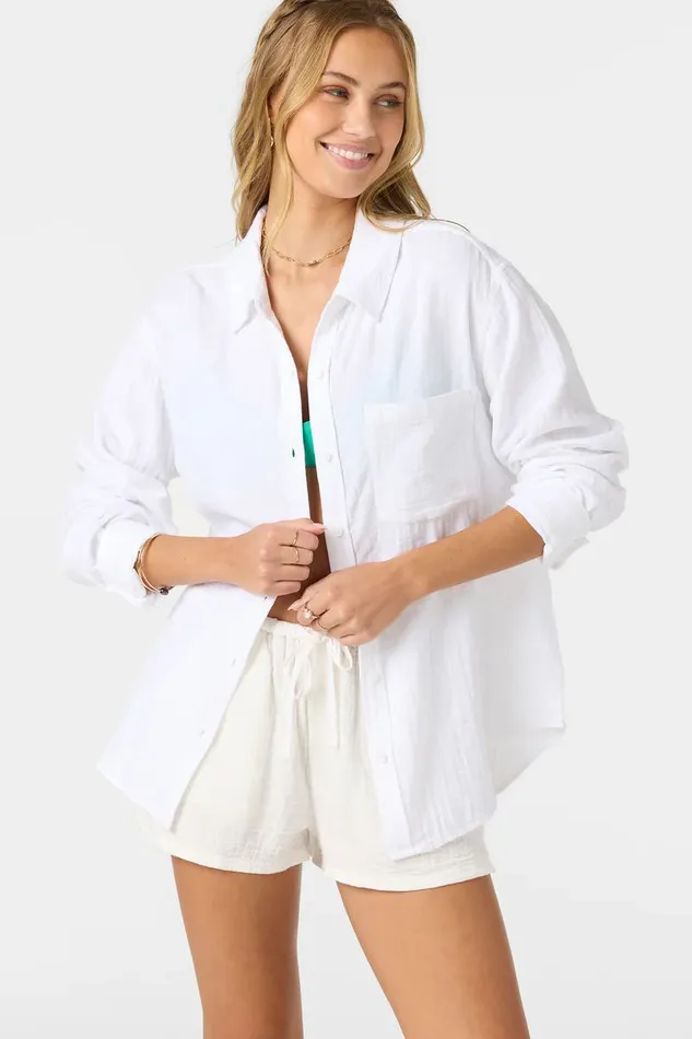 LENI RELAXED LONG SLEEVE TOP Women O039NEILL Collections