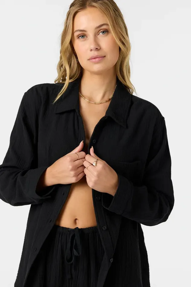 LENI RELAXED LONG SLEEVE TOP Women O039NEILL Collections