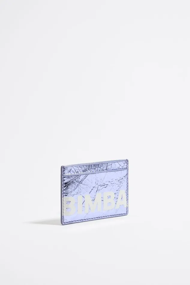 Lilac Leather Card Holder Lilac Women Bimba Y Lola Card Holders