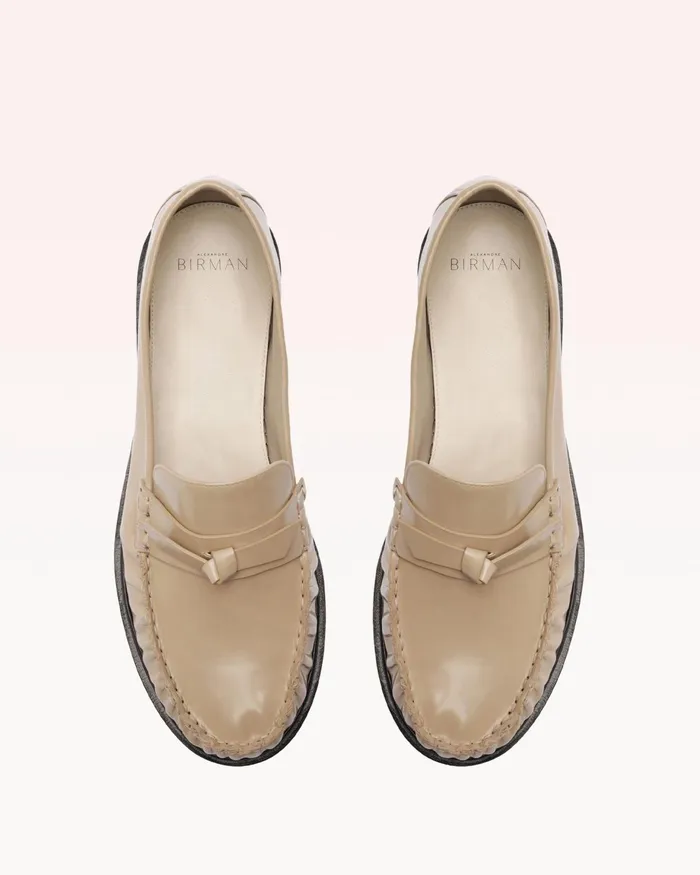Loafers Women Alexandre Birman Clarita Laser Loafer Semolina