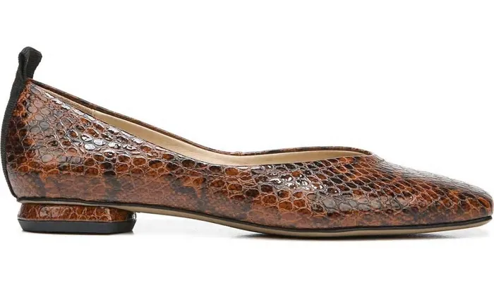 Loafers Women Franco Sarto Franco Ailee Flat Sienna Snake