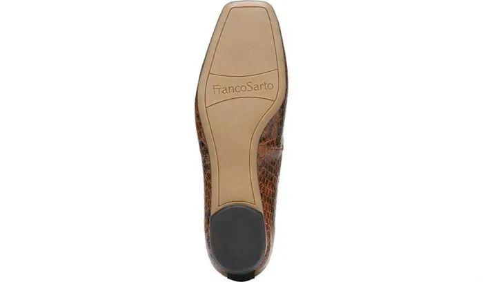 Loafers Women Franco Sarto Franco Ailee Flat Sienna Snake