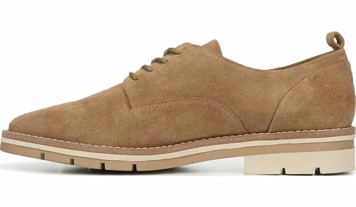 Loafers Women Franco Sarto Sarto Ilse Oxford Toasted Barley Suede