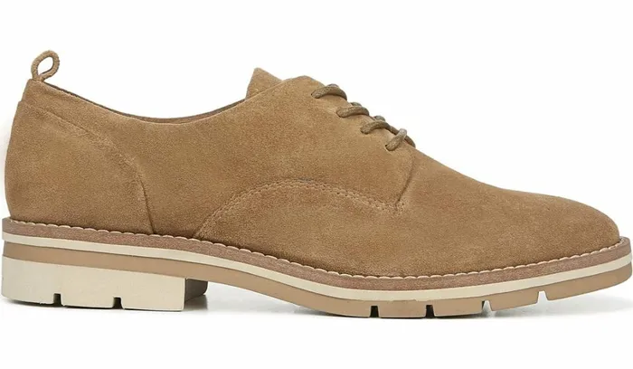 Loafers Women Franco Sarto Sarto Ilse Oxford Toasted Barley Suede