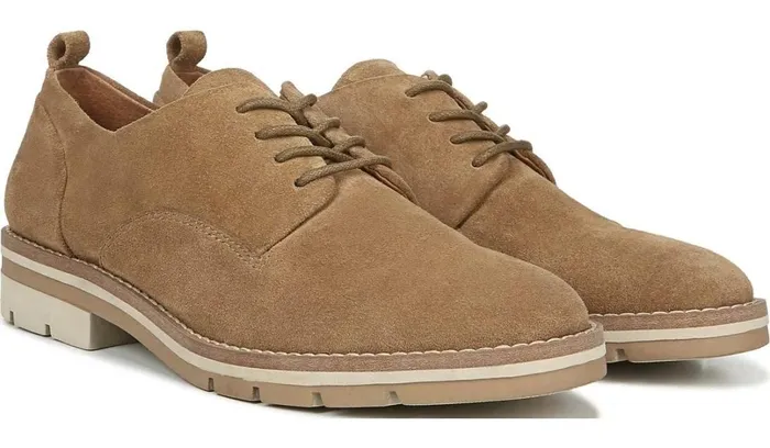 Loafers Women Franco Sarto Sarto Ilse Oxford Toasted Barley Suede