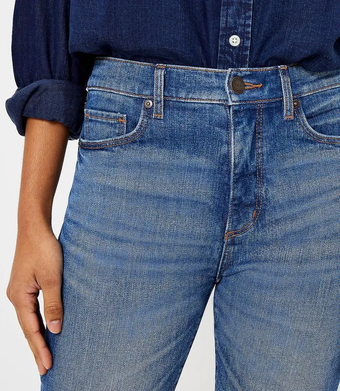 LOFT High Rise Skinny Jeans In Authentic Dark Indigo Wash Authentic Dark Wash Women Jeans
