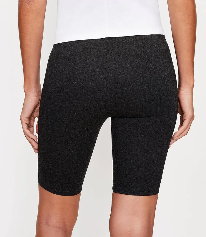 LOFT Sculpt Bike Shorts Red Ochre Women Loungewear
