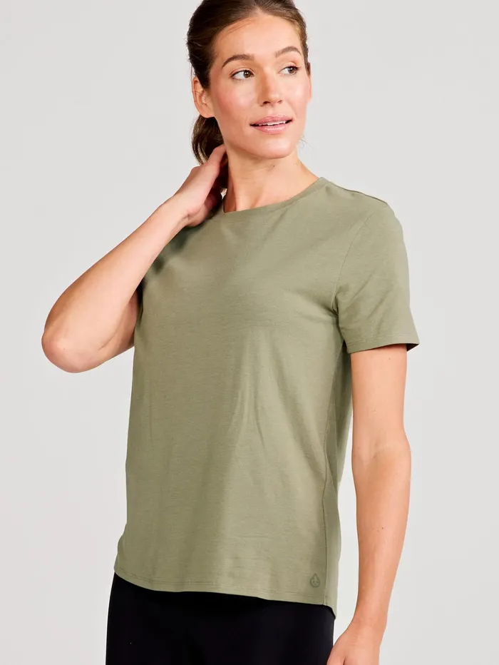Lounge Women Tasc Performance All Day Short Sleeve TShirt
