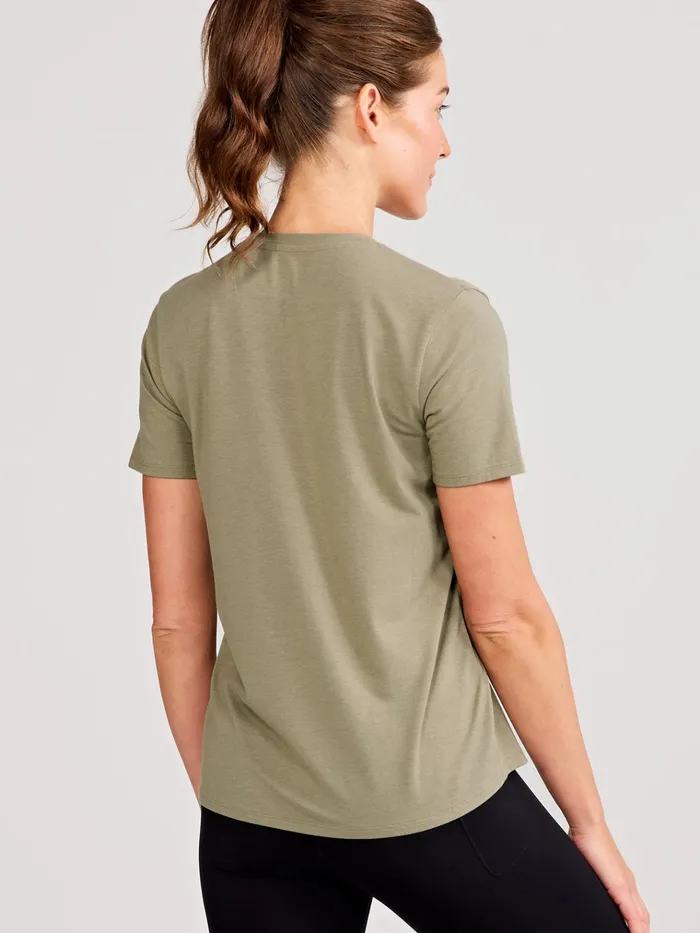 Lounge Women Tasc Performance All Day Short Sleeve TShirt
