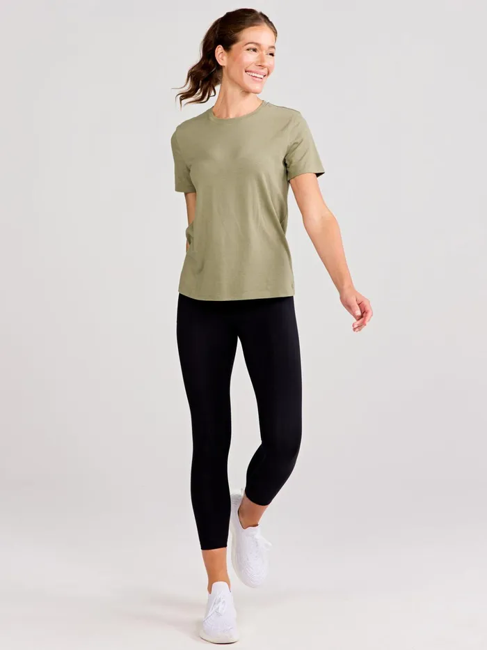 Lounge Women Tasc Performance All Day Short Sleeve TShirt
