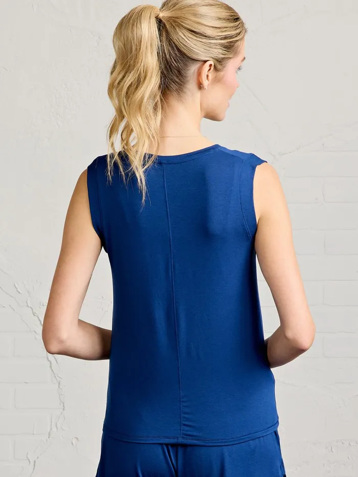 Lounge Women Tasc Performance Bamboo Silk Sleep VNeck