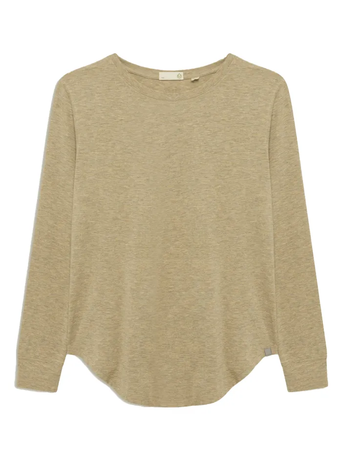 Lounge Women Tasc Performance Longline Long Sleeve TShirt
