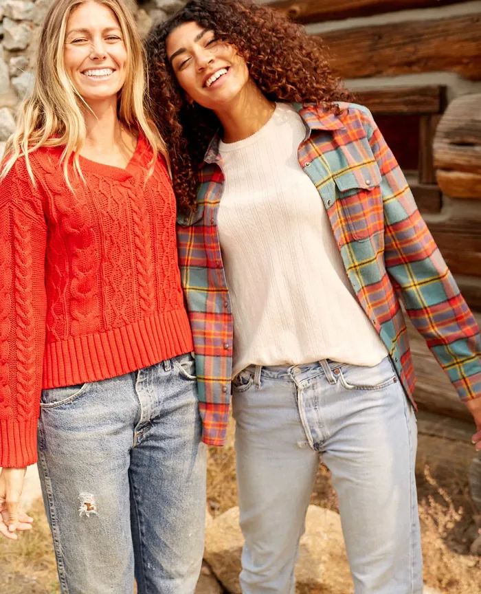 Loungewear and Sleep Women8217s Foothill Pointelle Long Sleeve Crew Salt ToadandCo
