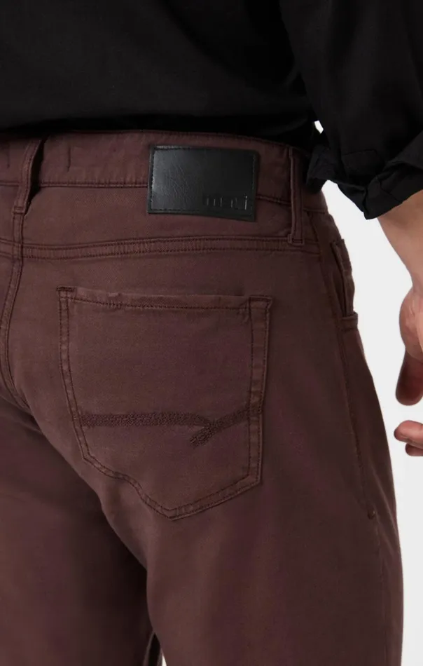 Marcus Slim Straight Leg In Currant Luxe Twill Men Mavi Jeans Pants Marcus Slim Straight Leg In Currant Luxe Twill Men Mavi Jeans Pants