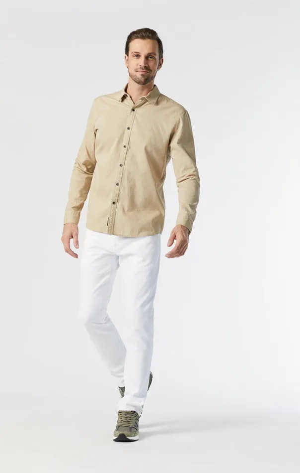 Marcus Slim Straight Leg In Double White Supermove Men Mavi Jeans Denim Marcus Slim Straight Leg In Double White Supermove Men Mavi Jeans Denim