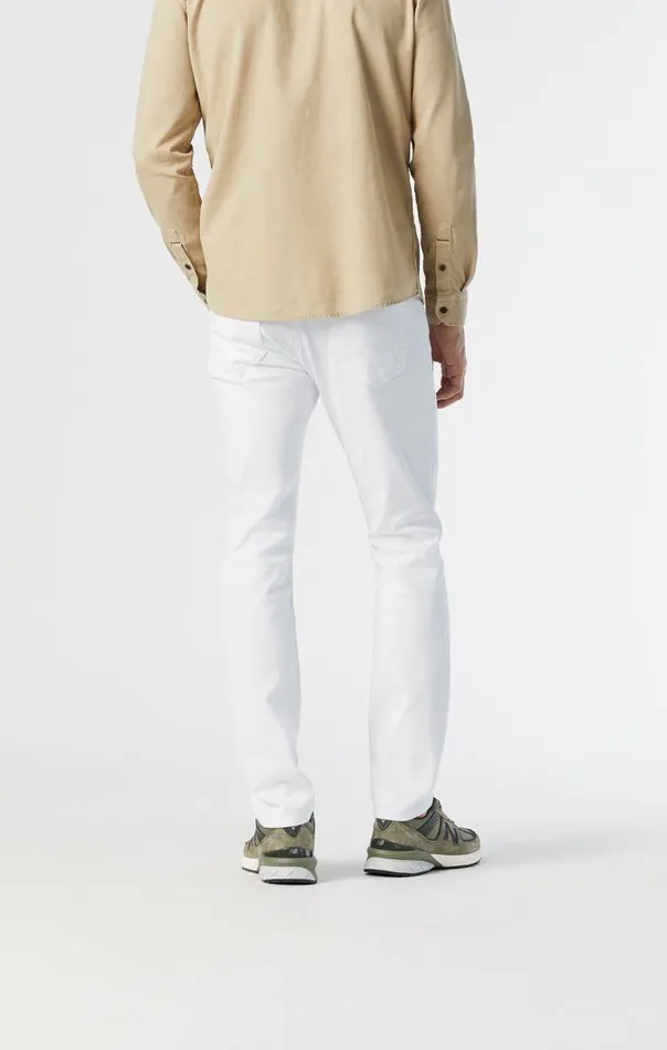 Marcus Slim Straight Leg In Double White Supermove Men Mavi Jeans Denim Marcus Slim Straight Leg In Double White Supermove Men Mavi Jeans Denim