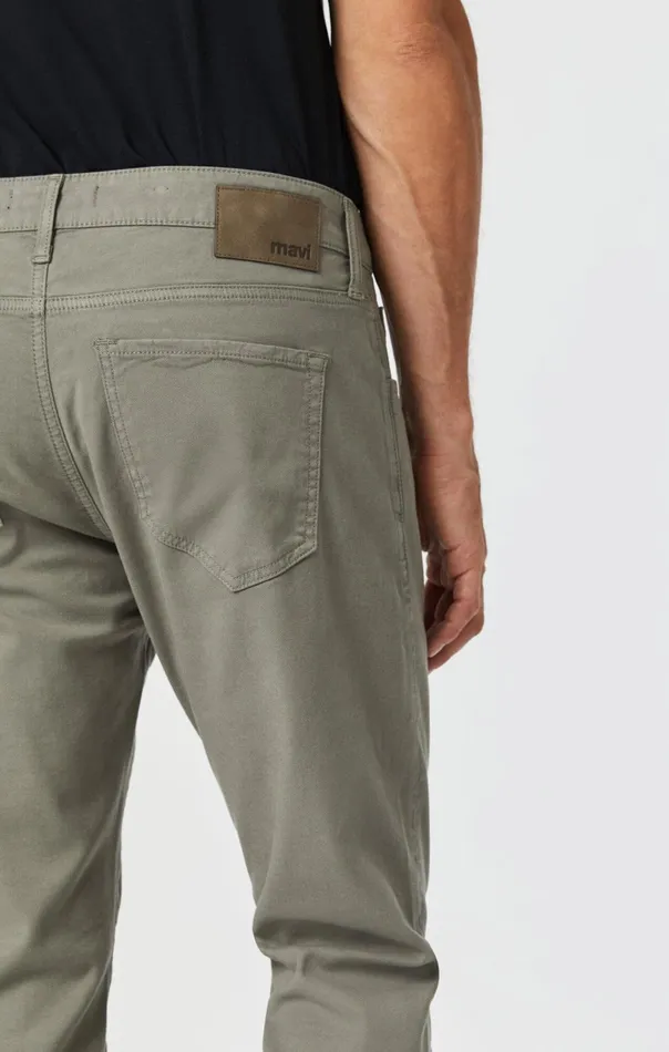 Marcus Slim Straight Leg In Pewter Luxe Twill Men Mavi Jeans Pants Marcus Slim Straight Leg In Pewter Luxe Twill Men Mavi Jeans Pants