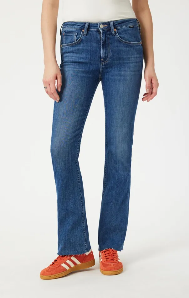 Maria Flare In Mid Brushed Flex Blue Women Mavi Jeans Denim Maria Flare In Mid Brushed Flex Blue Women Mavi Jeans Denim