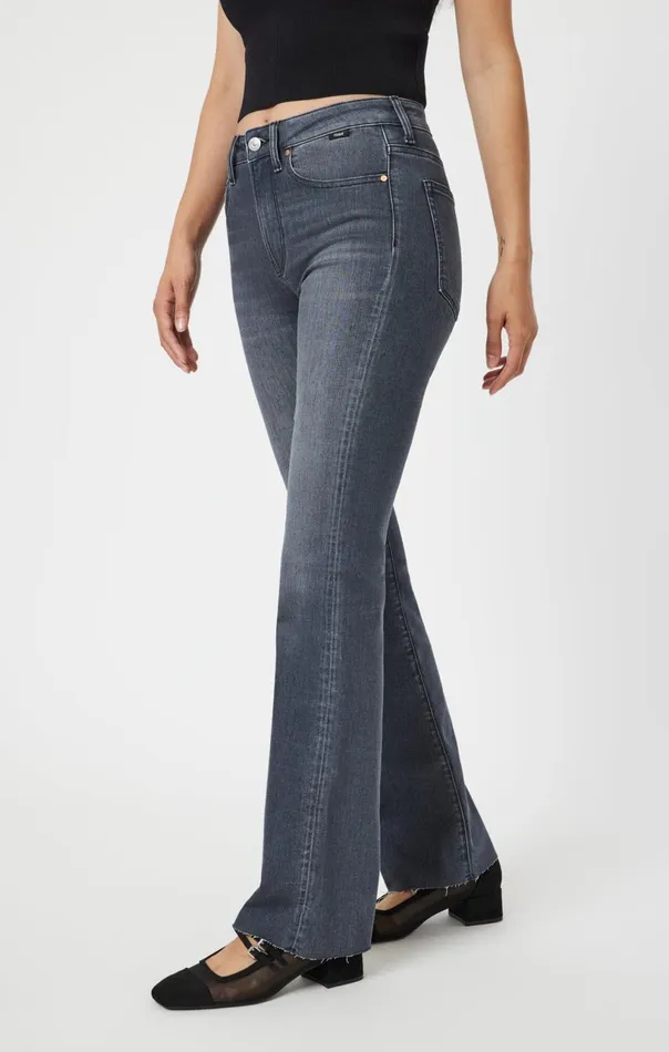 Maria Flare In Mid Smoke Brushed Flex Blue Women Mavi Jeans Denim Maria Flare In Mid Smoke Brushed Flex Blue Women Mavi Jeans Denim