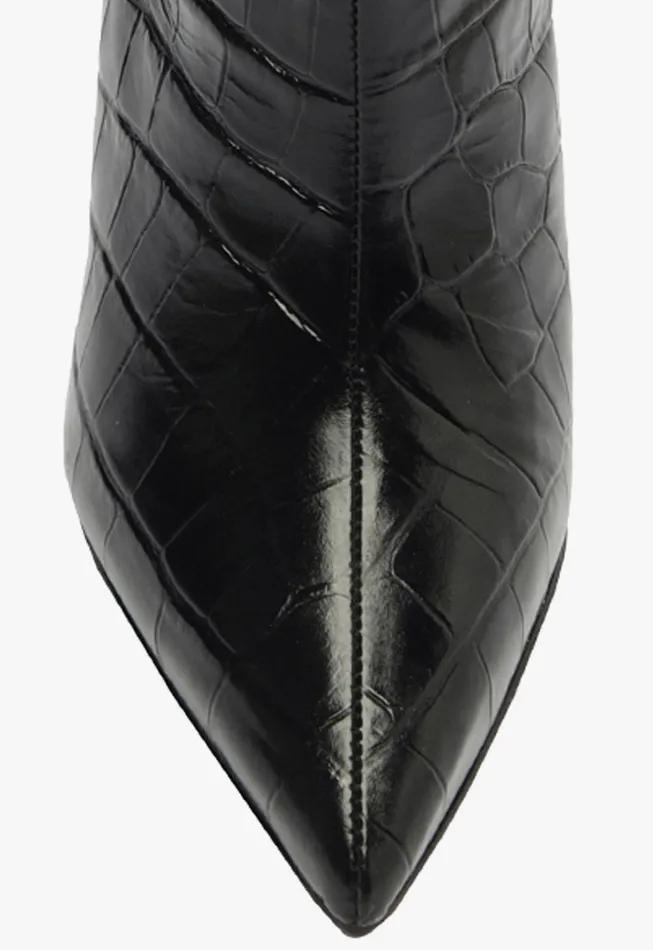 Maryana Wide Boot Black Women Schutz Shoes Maryana Boots