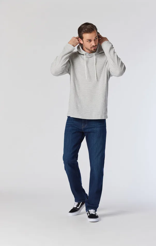 Matt Mid Rise Relaxed Straight Leg In Dark Shaded Williamsburg Men Mavi Jeans Denim