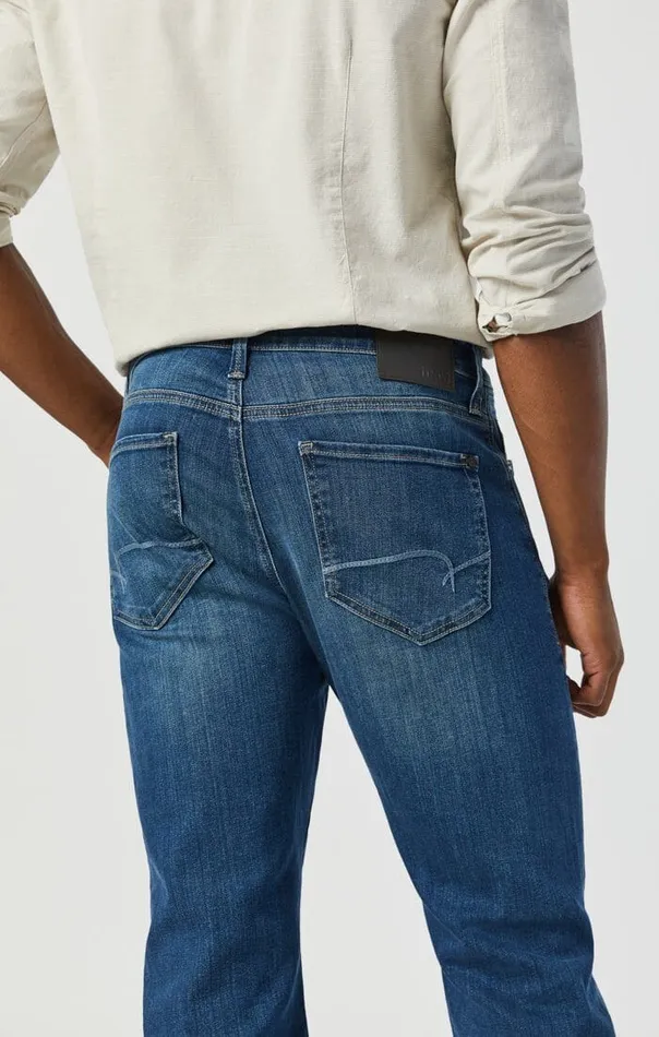 Matt Relaxed Straight Leg In Mid Used Williamsburg Men Mavi Jeans Denim