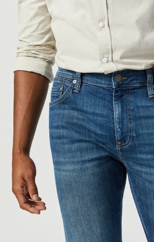 Matt Relaxed Straight Leg In Mid Used Williamsburg Men Mavi Jeans Denim